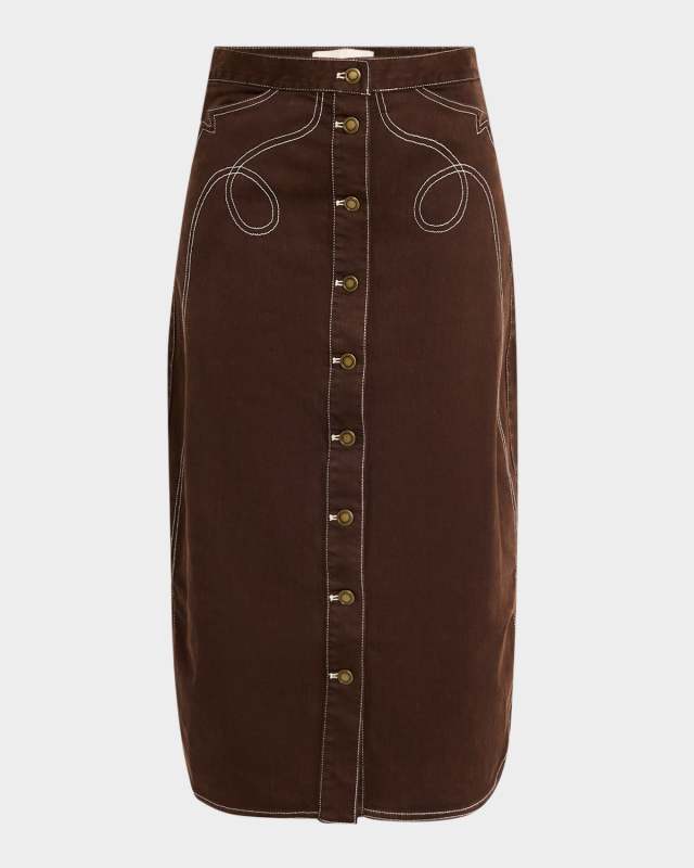 Apolline Midi Skirt